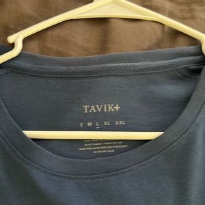 Large blue long sleeve shirt